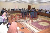محافظ بني سويف ووزير التنمية المحلية يتفقدان سير العمل بمشروع محور عدلي منصور
