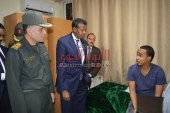 وزير خارجية الصومال يزور عدد من المصابين الصوماليين الذين يتلقون العلاج داخل مستشفيات القوات المسلحة
