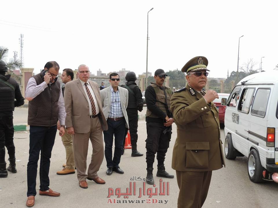 مدير أمن القليوبية في جولة مفاجئة بمدينة القناطر الخيرية