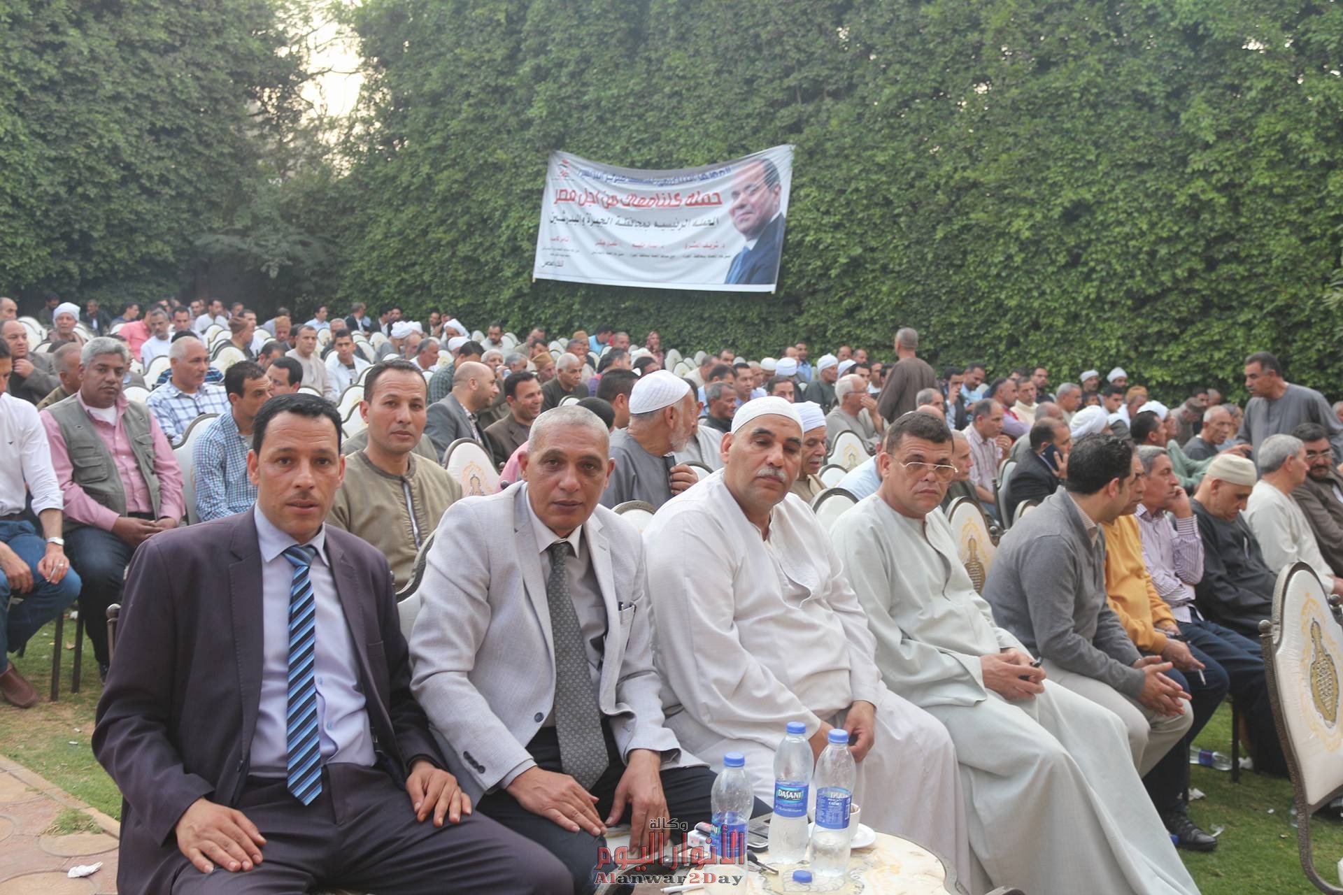 بالصور : كلنا معاك من أجل مصر تقيم مؤتمراً حاشداً بالجيزة بحضور قادة الحملة وسياسيين