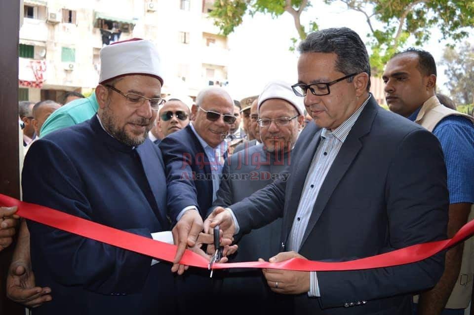 افتتاح المسجد العباسي بعد أعمال توسعته وتطويره