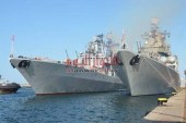 قطع بحرية روسية عسكرية في ضيافة مناء الجزائر العاصمة