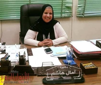 تجديد الثقة في الدكتورة أمال هاشم وكيل وزارة الصحة بالفيوم