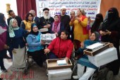 المجلس القومى للمراة وبيت العائلة المصري يحتفلون باليوم العالمى للاشخاص ذوى الإعاقة