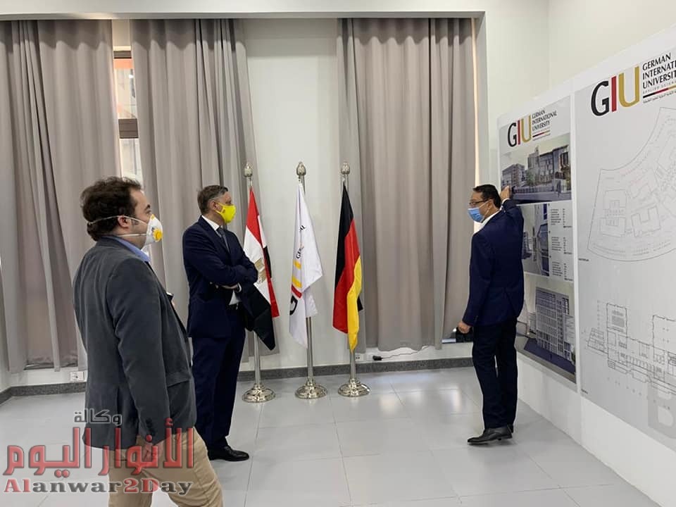 رئيس الجامعة الألمانية الدولية GIU مبنى العاصمة الإدارية يحمل رمز الصداقة بين مصر وألمانيا