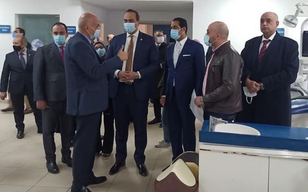 طب الفم والأسنان جامعة بدر تستقبل قيادات “هيئة  للرعاية الصحية”