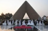 المنطقة المركزية العسكرية تنظم حفل زفاف جماعى لعدد 100 شاب وفتاة